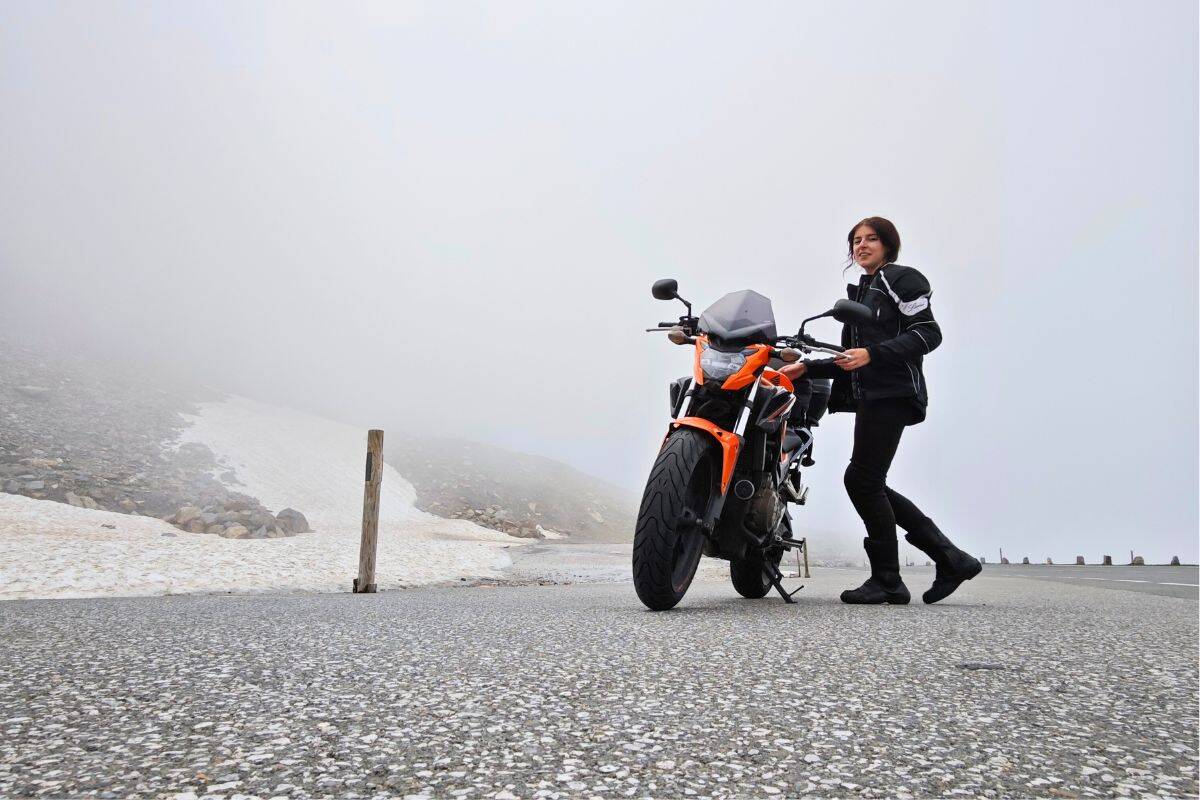 Grossglockner na motorce