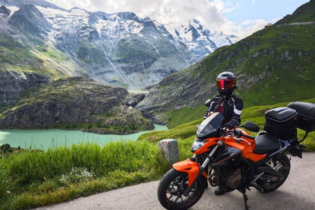Grossglockner na motorce